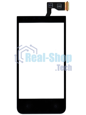 Сенсорное стекло (тачскрин) для HTC Desire 300, черное