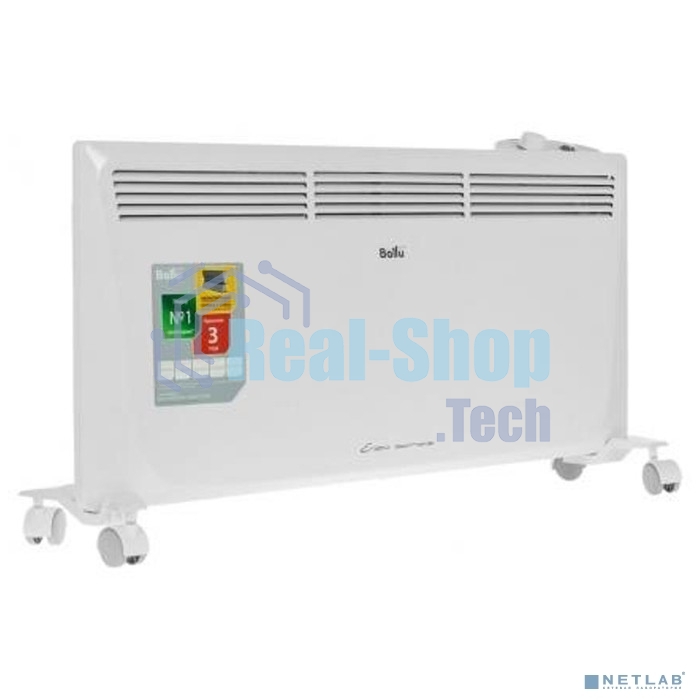 Конвектор Ballu Enzo BEC/EZMR-2000 белый, 2000 Вт, 25 м2, термостат