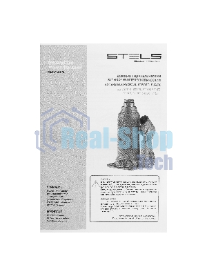Домкрат гидравлический бутылочный телескопический Stels 8 т, подъем 180-410 мм
