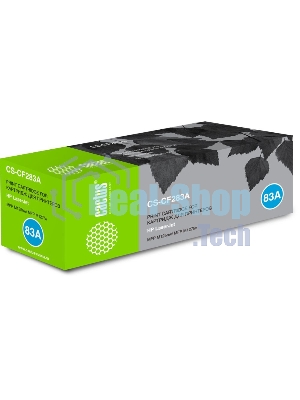 Картридж лазерный Cactus CS-CF283A черный (1500 стр.) для HP LaserJet Pro MFP M125nw, MFP M127fw