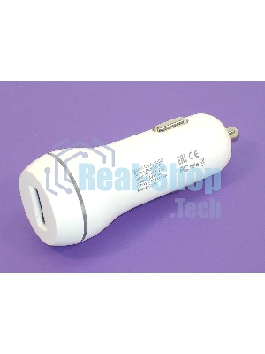 Автомобильное зарядное устройство AMPERIN CCW-1USB USB DC 5V 3.0A/9V 2A/12V 1.5A белый
