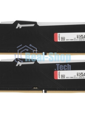 Оперативная память Kingston Fury Beast, DDR5, 64Gb (2x32Gb), 6000MHz, CL30, DIMM, с радиаторами, черный