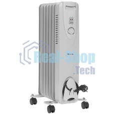 Обогреватель масляный Blackton Bt OH1110 белый, 1500 Вт, 20 м², термостат