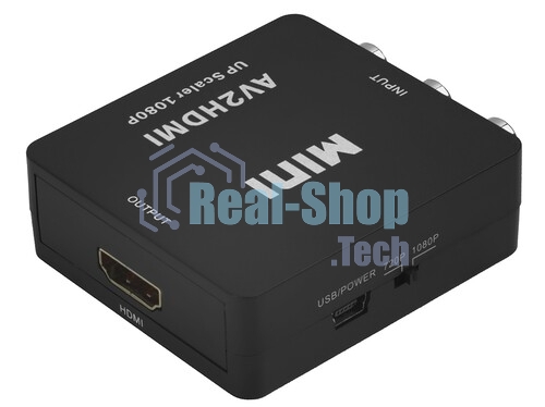Переходник с AV (тюльпаны) на HDMI