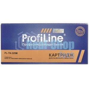 Картридж ProfiLine PL-TN-325M для принтеров Brother DCP-9055CDN/DCP-9270CDN/HL-4140CN/HL-4150CDN/HL-4570CDW/HL-4570CDWT/MFC-9460CDN/MFP-9465CDN/MFC-9970CDW Magenta 3500 копий