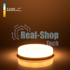 BLGX5312 / Светодиодная лампа GX53 LED PC 8W  3300K