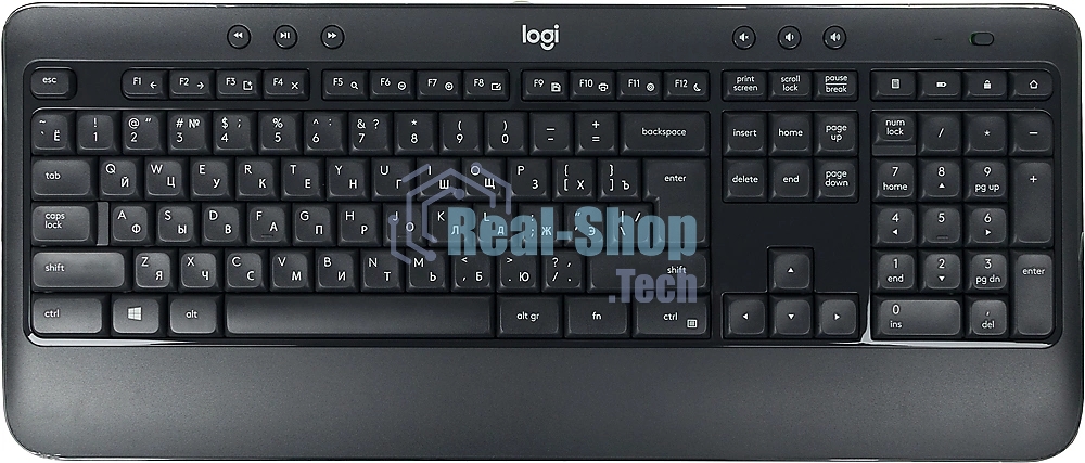 Комплект клавиатура+мышь Logitech MK540 Advanced беспроводной, USB, 1000 DPI, чёрный