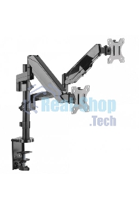 Кронштейн (держатель) ONKRON G140 для двух мониторов 13