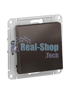 Механизм переключателя 1-кл. ATLAS DESIGN (сх.6) 10АХ мокко SchE ATN000661