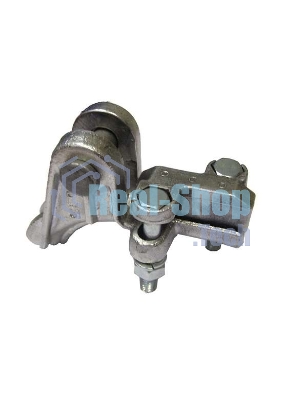 Зажим болтовой НБ-2-6А (НБ-2-6Б) (2-х болт.) Электрофарфор 00002015