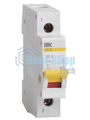 Выключатель нагрузки (мини-рубильник) IEK MNV10-1-032 ВН-32 1Р 32А