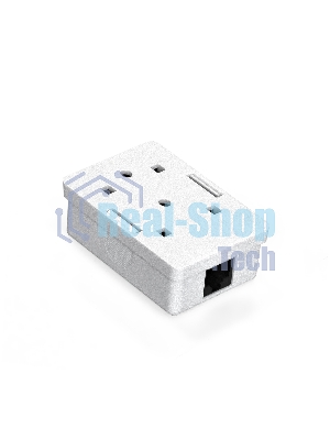 Розетка компьютерная внешняя ExeGate SM1-RJ45-C6 RJ-45 кат.6 UTP Krone/110