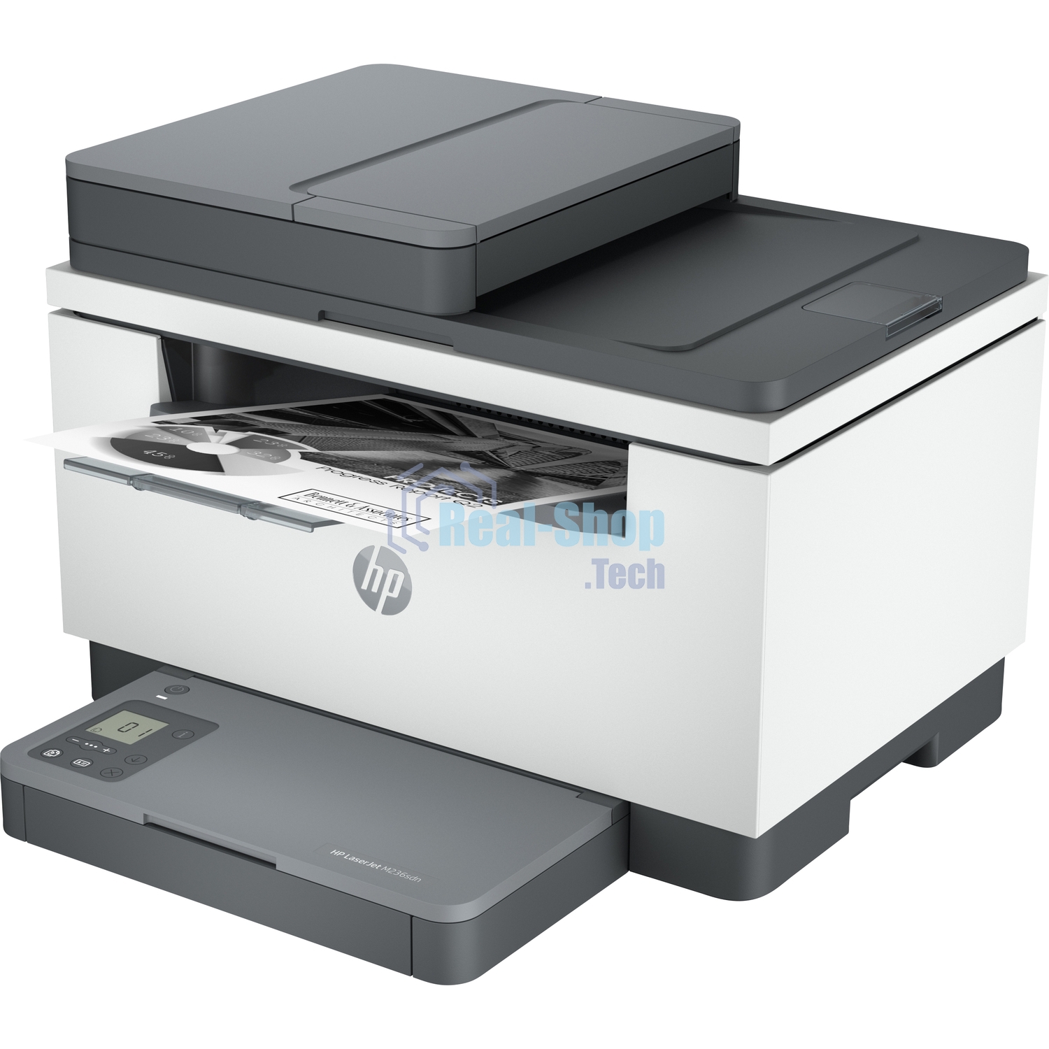МФУ лазерное HP LaserJet M236sdn (9YG08A), A4, ч/б, печ. до 29 стр/мин., скан. до 19 стр/мин. (ч/б) 10 стр/мин. (цвет), 600 x 600 dpi, USB, RJ-45, Air Print, Mopria