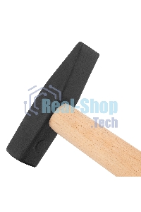 Молоток слесарный Сибртех 400 г, квадратный боек, деревянная рукоятка