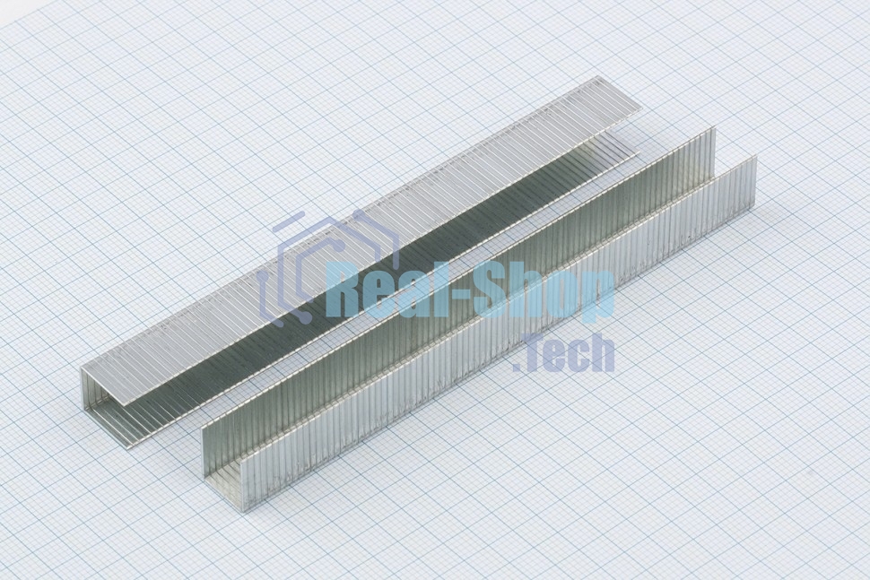 Скобы Gross 12 мм, для мебельного степлера, усиленные, тип 140, 1250 шт.
