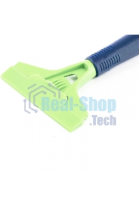 Скребок Сибртех, лезвие 100мм, пластиковая ручка, 200мм