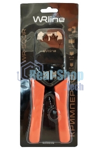 Инструмент обжимной WRline WR-500R для RJ-45/RJ-12/RJ-11/RJ-22 (упак:1шт)