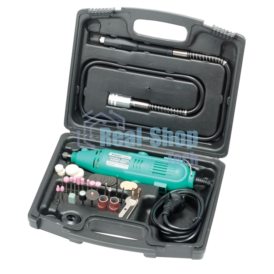 Дремель с набором насадок Pro'sKit PT-5501G