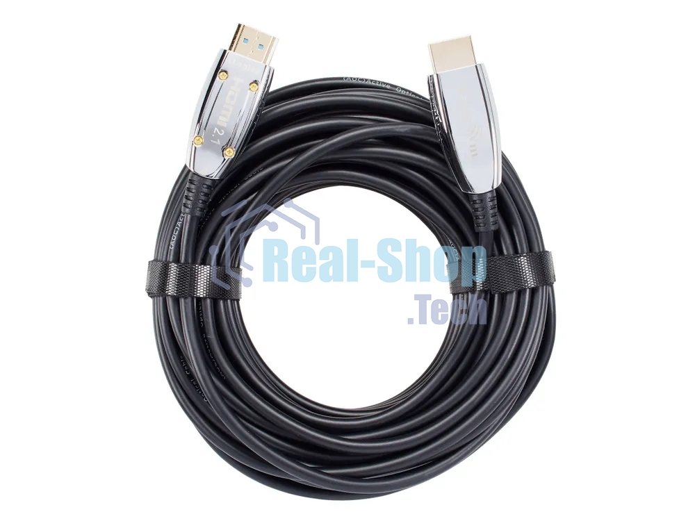 Кабель Активный оптический кабель HDMI 19M/M,ver. 2.1, 8K@60 Hz 5m Telecom TCG2120-5M