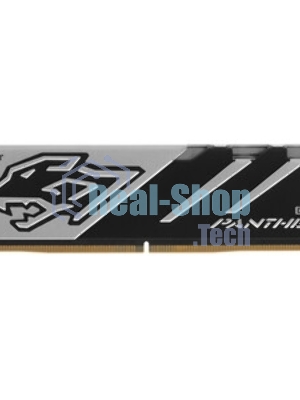 Оперативная память Apacer Panther, DDR5, 16GB (1x16GB), 6000 MHz, CL40, с радиатором, черно-серый