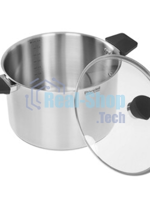 Кастрюля Rondell Strike RDS-1663 8 л. d=26 см (с крышкой) сталь