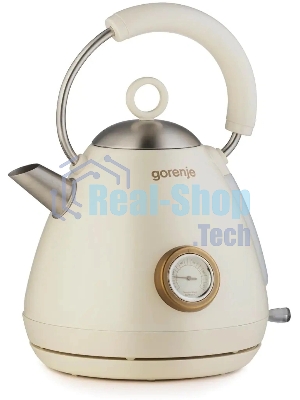 Чайник электрический Gorenje K17CD 1.7л. бежевый корпус: металл