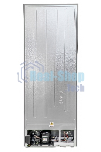 Холодильник Hyundai CC4553F нержавеющая сталь двухкамерный 316/100л морозилка снизу, No Frost