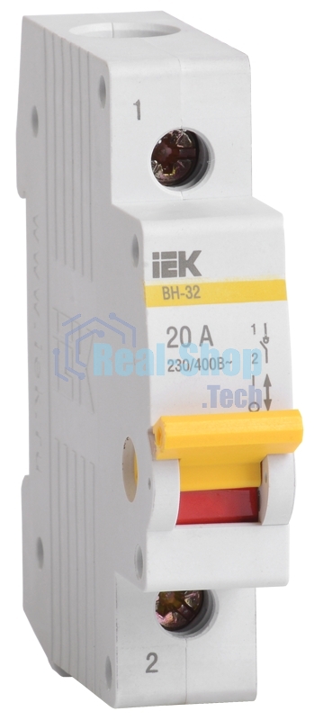 Выключатель нагрузки (мини-рубильник) Iek MNV10-1-032 ВН-32 1Р 32А ИЭК