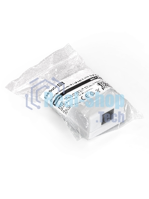 Розетка компьютерная внешняя ExeGate SM1-RJ45-C6 RJ-45 кат.6 UTP Krone/110