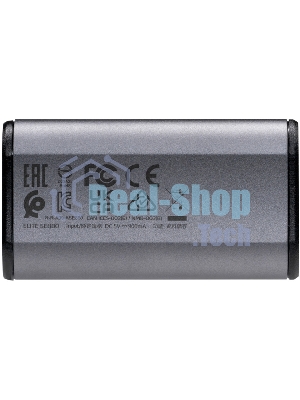Внешний SSD ADATA Elite SE880, 500 Gb, USB 3.2 Gen 2x2 Type-C, R/W 2000/2000, серый