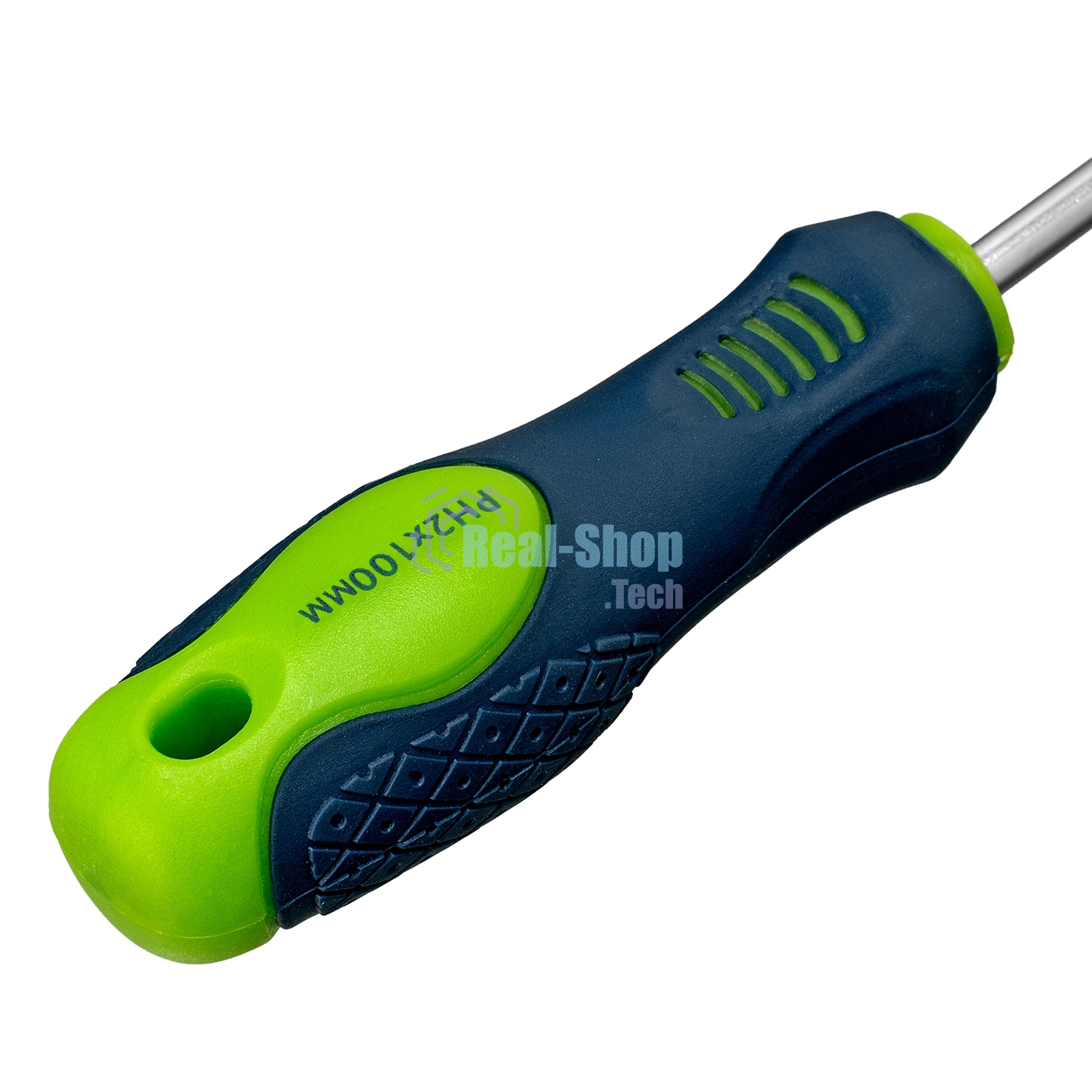 Отвертка Сибртех, PH2 х 100 мм, CrV, 2-х компонентная рукоятка