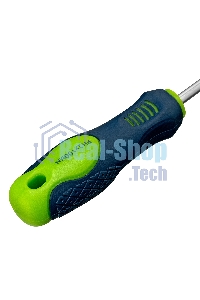 Отвертка Сибртех, PH2 х 100 мм, CrV, 2-х компонентная рукоятка