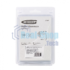 Скобы Gross 12 мм, для мебельного степлера, усиленные, тип 140, 1250 шт.