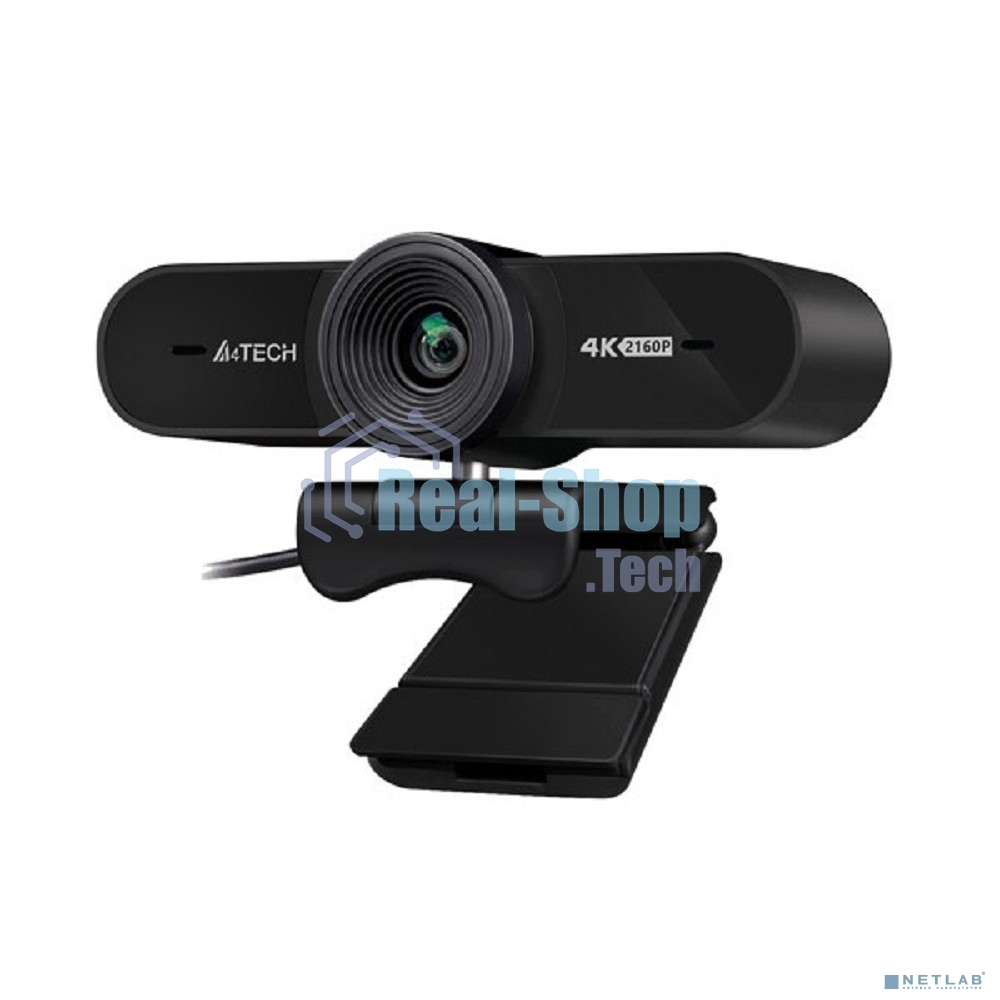 Веб-камера A4Tech PK-1000HA черный 8Mpix (3840x2160) USB3.0 с микрофоном