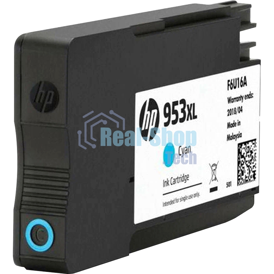 Картридж струйный HP 953XL High Yield Cyan Original Ink Cartridge