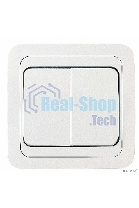 Выключатель 2-кл. Makel СП Mimoza 10А IP20 белый/белый