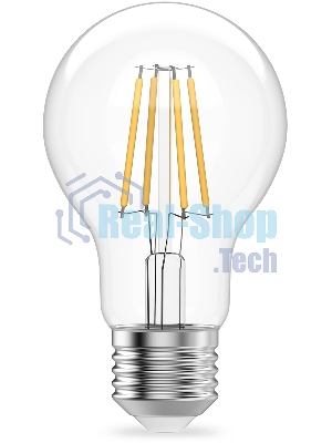 Лампа светодиодная филаментная Gauss Filament 11Вт цок.: E27 груша св. свеч. бел. теп. (упак.: 10 шт)