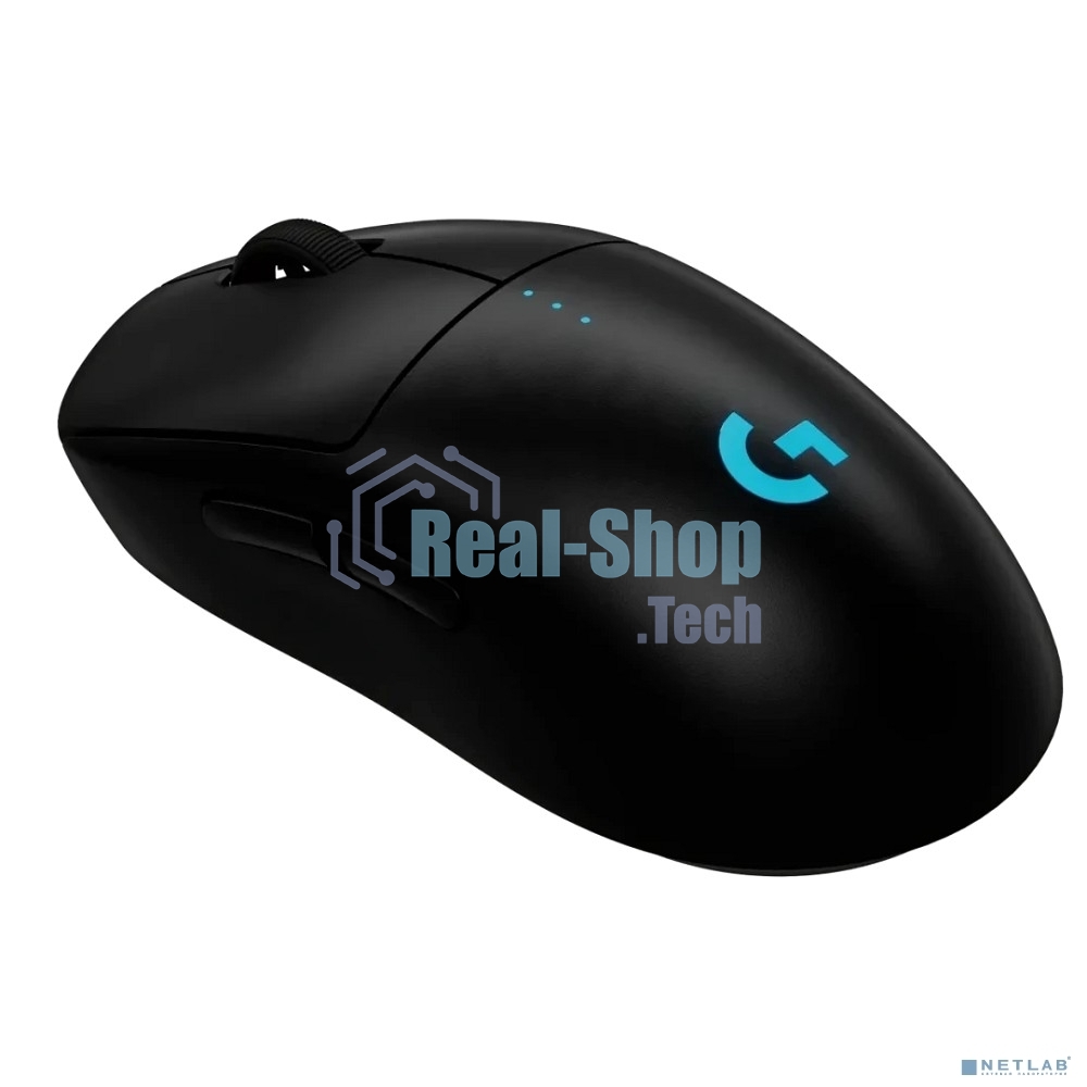 Мышь беспроводная Logitech G PRO 2 LIGHTSPEED черный, 32000 dpi, радиоканал, USB, кнопки - 8