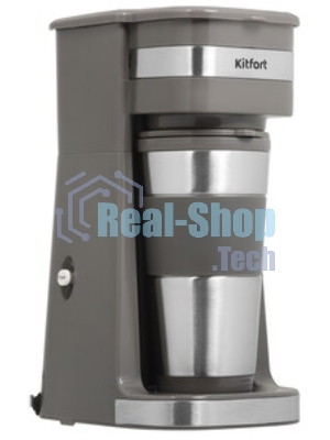 Кофеварка капельная Kitfort КТ-7316 750Вт коричневый/нержавеющая сталь