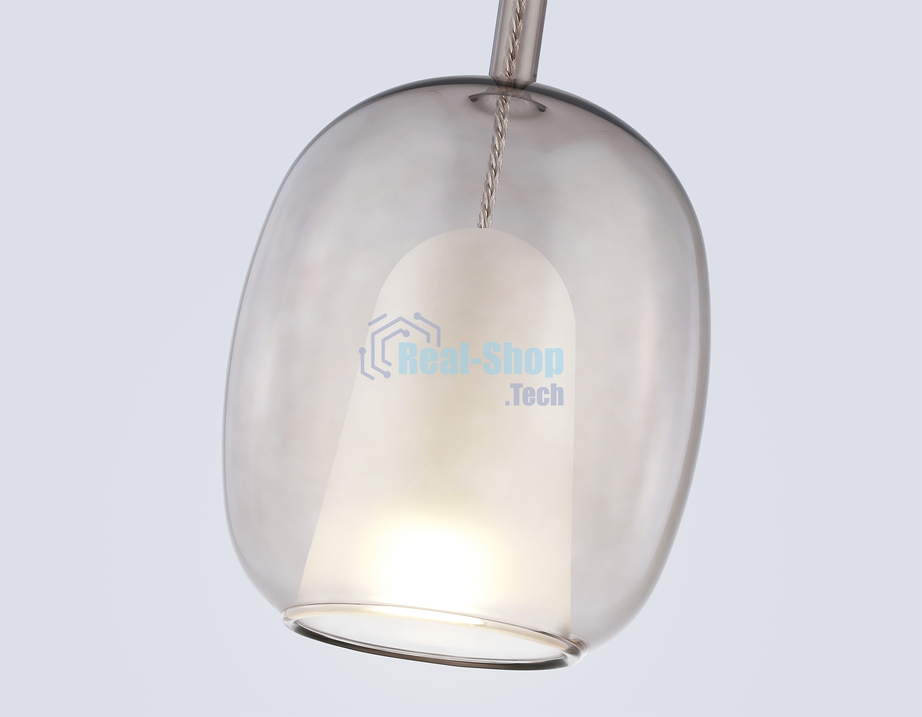 Подвесной светильник Ambrella light LH11125 BK/WH/TI черный/белый/янтарь E27 max 60W D175*310