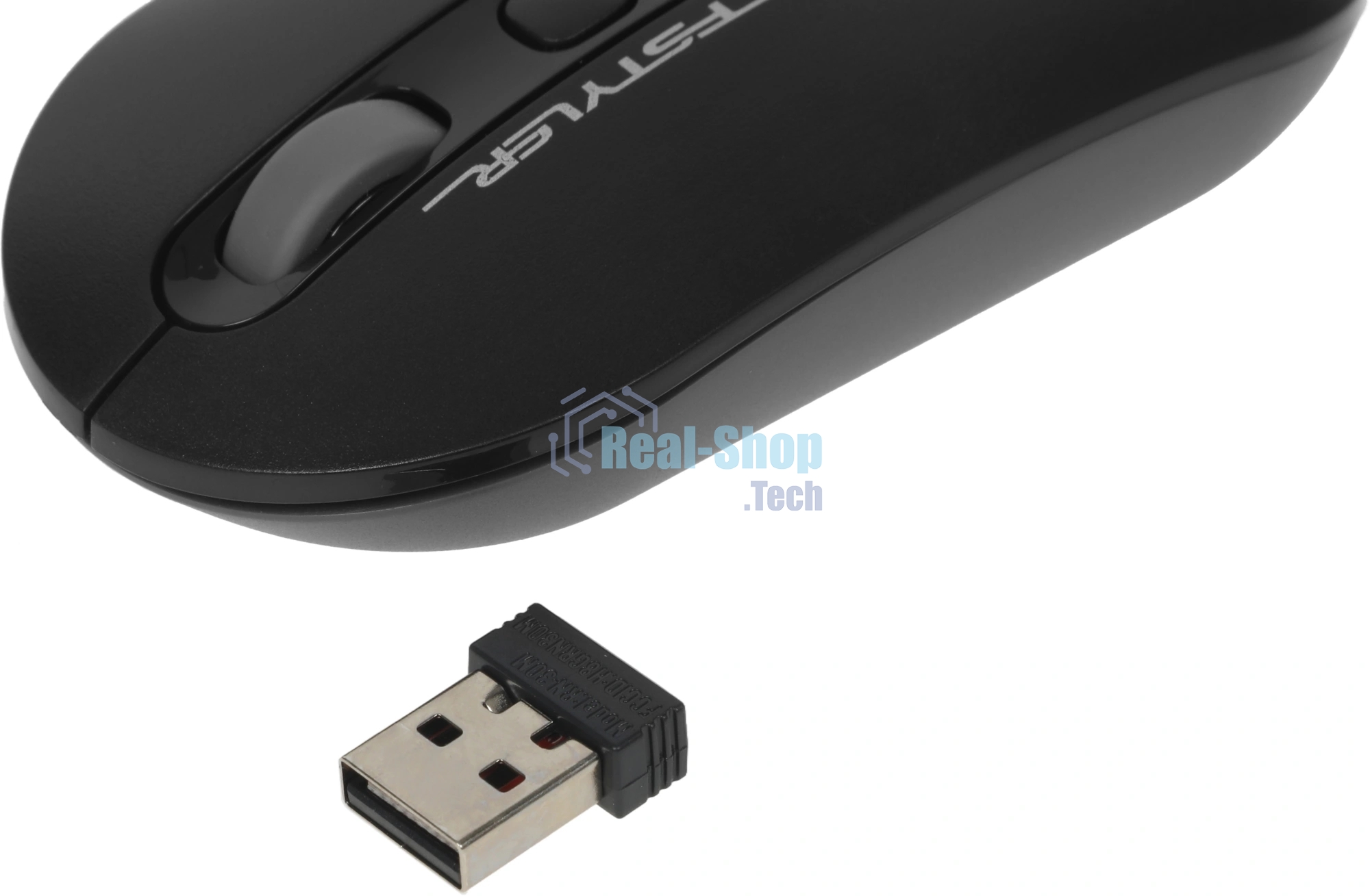 Мышь беспроводная A4Tech Fstyler FG20S серый, 2000 dpi, USB Type-A, радиоканал, кнопки - 4