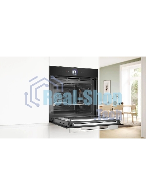 Духовой шкаф электрический Bosch Serie 8 HMG776NB1 черный
