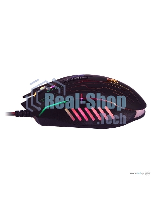 Мышь проводная A4Tech Bloody Q82 черный, 3200 dpi, USB, кнопки - 8