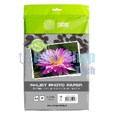 Фотобумага Cactus CS-GA413050ED A4/130г/м2/50л./белый глянцевое для струйной печати