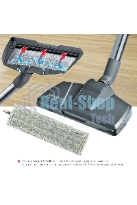 Моющий пылесос Thomas ALLERGY&FAMILY розовый/серый, 325/1700 Вт, уборка влажная/сухая/сбор жидкости, пылесборник мешок/контейнер 6 л