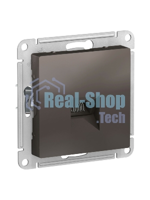Механизм розетки компьютерной AtlasDesign RJ45 мокко SchE ATN000683