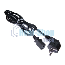 Провод Lanmaster LAN-PP13/SHA-2.0-BK проводник.:2 черный 2м