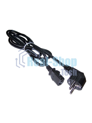 Провод Lanmaster LAN-PP13/SHA-2.0-BK проводник.:2 черный 2м