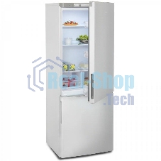 Холодильник Бирюса Б-M6034 металлик двухкамерный 210/85л морозилка снизу