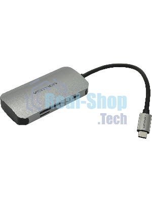 Мультифункциональный хаб Vention USB-C > USB 3.0x3/SD/TF/PD